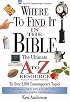 Where To Find It In The Bible The Ultimate A To Z Resource Series