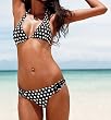（ヴィクトリアズ・シークレット） Victoria's Secret ビキニ　ドット Swim Bikini Dot　Black/White