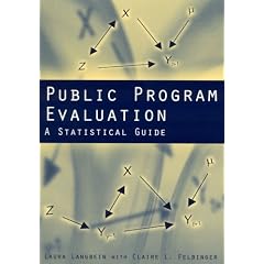 Public Program Evaluation: A Statistical Guide