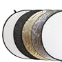 Delamax R�flecteur de lumi�re 5 en 1 Or, argent, noir, blanc, et translucide 107 cm � (Import Allemagne)