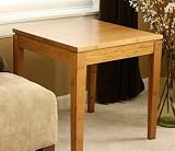 Bamboogle 30-2020H Brazil 20-Inch by 20-Inch by 21-Inch Side Table, Honey Finish