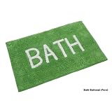 BATH Phrase Fern Green Bathmat