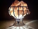 Himalayan Salt Crystal Prosperity Basket Glow Lamp