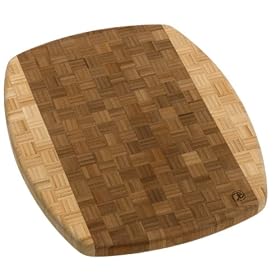 Totally Bamboo Kalahari Parquet End Grain Cutting Board by Totally Bamboo