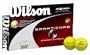 Wilson Smart-Core Straight 18 Ball pack, Nuclear Yellow