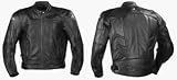 JOE ROCKET SONIC 2.0 PERFORATED LEATHER JACKET BLACK LG 5513004