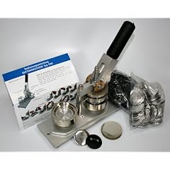 Buttonmaschine Typ900 50mm Starterpaket mit 100 Buttons + Buttonpapier