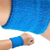 GOGOâ„¢ Thick Solid Color Wristband / Sweatband (WHOLESALE LOT, Price for 500 pieces)