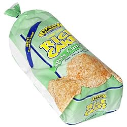 Hain Pure Snax Rice Cakes, Apple Cinnamon, 6.4-Ounce Bags (Pack of 12)