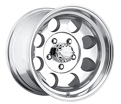 Pacer LT 16x8 Polished Wheel / Rim 8x6.5 with a -6mm Offset and a 130.00 Hub Bore. Partnumber 164P-6881