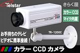 コロナ電業株式会社マイク内蔵カラーCCD監視カメラ（RC：1000250939）