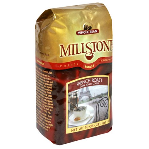 Millstone French Roast Whole Bean Coffee, 10-Ounce Packages (Pack of 2)