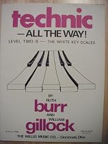 Technic All The Way, Level Two-B, The White Key Scales