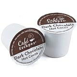 Cafe Escapes Dark Chocolate Hot Cocoa Keurig K-Cups, 16 Count