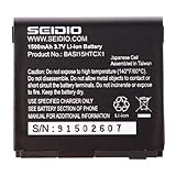 Seidio Innocell 1500mAh Slim Extended Life Battery for HTC Touch Diamond, T ....