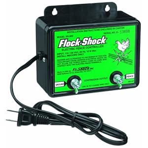 Fi-Shock SS-600 AC Powered  1 Mile Electric Poultry Fence Charger