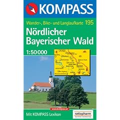 N�rdlicher Bayerischer Wald: Wandern/Rad/Langlauf. GPS-genau. 1:50.000