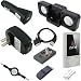 Ultimate Premium Accessory Bundle Combo for Microsoft Zune 80GB / 120GB Series MP3 Player: Clear / White Silicone Skin Case Cover, USB 2in1 Data Sync Cable, USB Car Charger, USB Wall / Travel / AC Adapter Charger, 3.5mm Auxillary Retractable Cable, Belt Clip, Armband, Portable Foldable Speaker Dock, and a Screen Protector