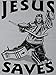 Jesus Saves Hockey Goal T Shirt Funny Religious Sport Tee