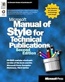 Microsoft Manual of Style for Technical Publications Third Edition