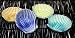 Miya Sushi Dipping Bowls - Sea Shells - Set of 4