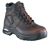 Converse Women's Athlite 6 in. Sport Composite Safety Toe Boots Dark Brown Size 6 Med