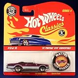 '67 PONTIAC GTO CONVERTIBLE (PURPLE) 2007 Hot Wheels Classics 1:64 Scale SERIES 4 Die Cast Vehicle
