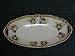 1914-1940 NORITAKE BUTTER/RELISH TRAY DISH N3442 PURPLE FLOWERS GOLD TRIM THE BACK STAMP IS THE LETTER "M" IN THE MIDDLE SURROUNDED BY WREATH CROWNED NORITAKE BELOW THIS HAND PAINTED MADE IN JAPAN picture