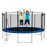 Zoom Produkt-Bild: Original Ampel 24 Trampolin &Oslash; 460 cm * Version 2012 * inkl. extra verst&auml;rktem Netz * inkl. Leiter