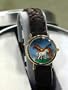 3D Mare and Foal Braided Leather Watch