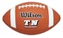 Wilson F1511 Rubber Football (Official Size)