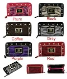P081 Ladies tiger print purse