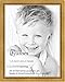 ArtToFrames 11x14 inch Gold Foil on Pine Wood Picture Frame, WOM0066-81375-YGLD-11x14