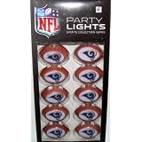 NFL Officially Licensed St Louis Rams Sports Collectors Series Party Lights