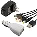 Search : USB Car / Home Travel Charger Adapter + USB Data / Charging Cable for Nintendo DSi / Lite / Sony PSP 1000 / slim 2000 / 3000