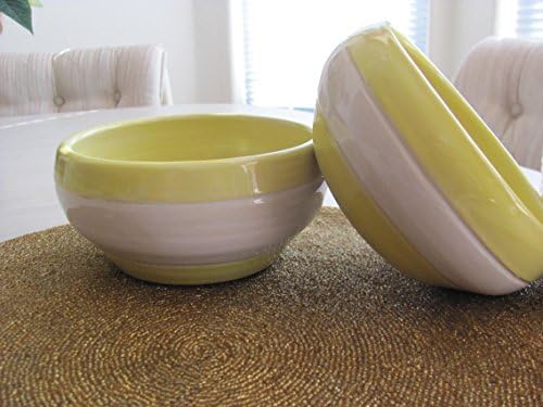 Two Handmade Bowls, Stoneware Ceramic Pottery Soup Bowls, Cereal Bowls Dinning Serving Kitchen Home Décor Tableware Stoneware Dishes