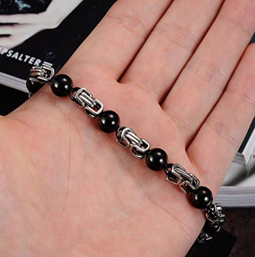 Love Jewelry Brand New Design Men's Titanium Stainless Steel Bangle Bracelet Health Care Energetic Anti-fatigue Anti-radiation with a Gift Box Best Gift!