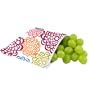 Itzy Ritzy Snack Happens Reusable Snack Bag, Fresh Bloom