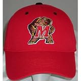 Maryland Terrapins UMD NCAA Organic Team Color Wool 1-Fit Hat