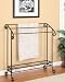 Bathroom Metal Towel Rack in Dark Bronze Finish