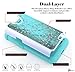 ZTE Maven 2 Case, ZTE Sonata 3 Case, ZTE Prestige Case, ZTE Avid Plus Case, NageBee - Soft Silicone Cover with Studded Rhinestone Bling Design Hybrid Protective Armor Case (Plum)