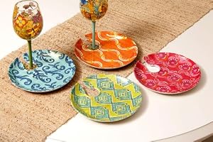 EarthAware Eco Appetizer Plates - 4 Assorted