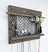 Jewelry Organizer, Earring Holder, Necklace Holder, Barnwood Frame, Jewelry Holder, Jewelry Display, Hanging Jewelry Organizer, Wood Jewelry Organizer, Wall Mount Jewelry Holder