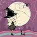 Cute Girl in Halloween Costume Cast a Spell on Her Cat - 42
