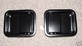 1987-2003 Black Outside Front Drivers and Passengers Side Pair for Full Door only Jeep Wrangler Left & Right Hand Exterior Handle for 1987 1988 1989 1990 1991 1992 1993 1994 1995 1996 1997 1998 1999 2000 2001 2002 2003 LH Driver and RH Passenger Side Handles 87 88 89 90 91 92 93 94 95 96 97 98 99 00 01 02 03