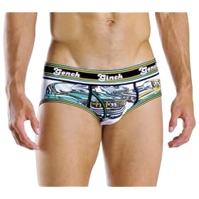 Ginch Gonch Men's Burnin' Tailpipes Low Rise Brief
