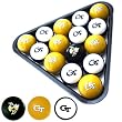 Georgia Tech Yellowjackets Officially Licensed Billiard Balls by Frenzy Sports