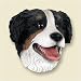 Bernese Mountain Dog Dog Head Magnet (2 in)
