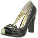 Naughty Monkey Women's Walk The Talk Pump,Black,9.5 M
