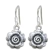 Sterling Silver Dangle Earring for Girls 1 Inches